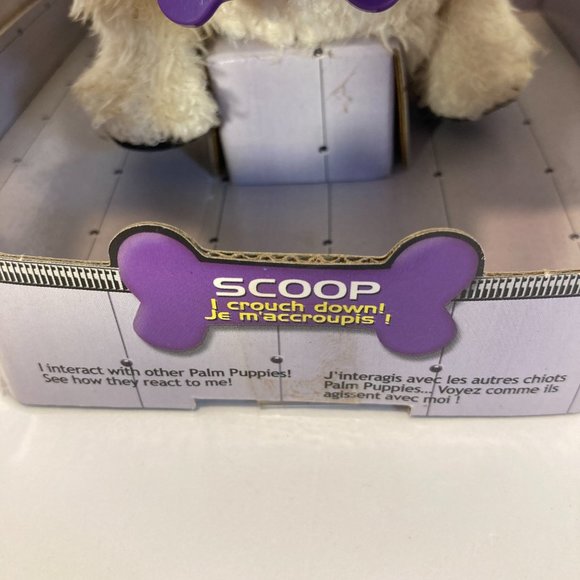 Vintage HTF Palm Puppies Scoop MGA Interactive Puppy Dog Toy  Pet 2001 New - Picture 5 of 12